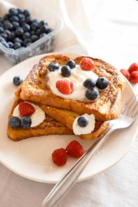 French toast fáciles para el desayuno